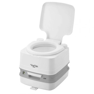 1 - Porta Potti Qube 335 Banheiro Químico ThetFord Hold Down KIT Camper